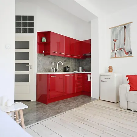 White And Red 3City Studio In Sopot By Noclegi Renters Exterior foto