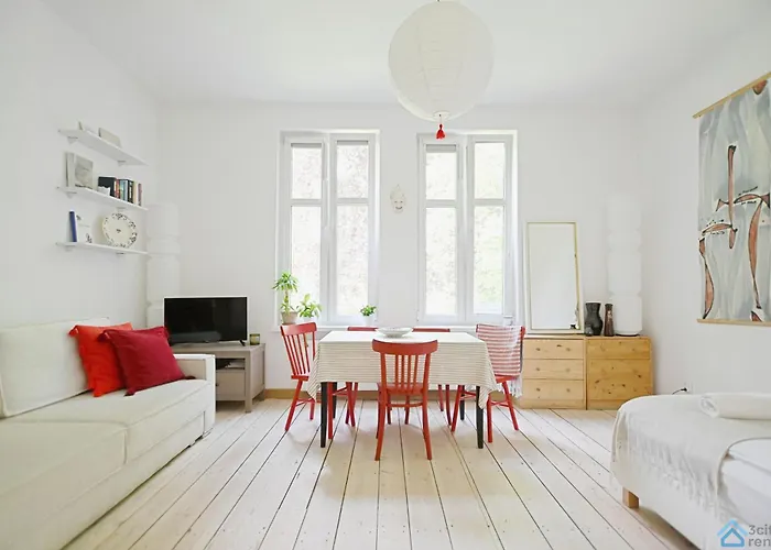 White And Red 3City Studio In Sopot By Noclegi Renters